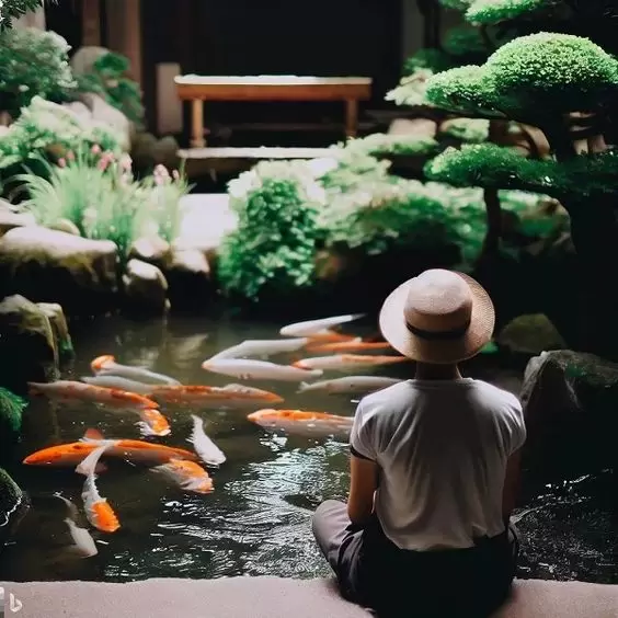 Ikan Koi Untuk Relaksasi dan Ketenangan